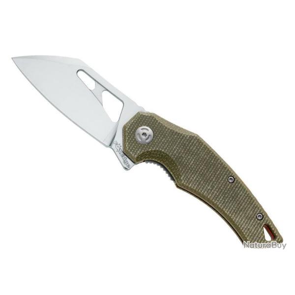 COUTEAU FOX EDGE ATRAX MICARTA VERT