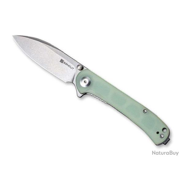 COUTEAU SENCUT SCEPTER G10 NATUREL STONEWASHED