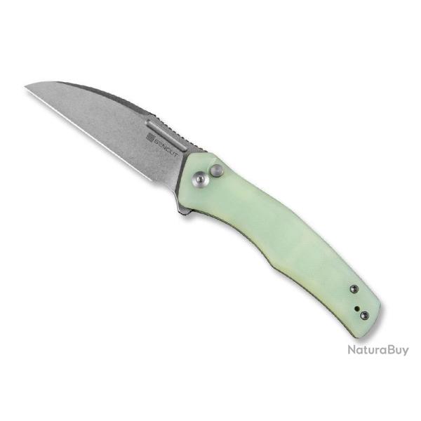 COUTEAU SENCUT WATAUGA G10 NATUREL STONEWASHED
