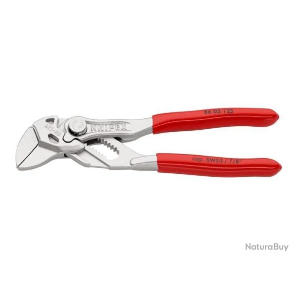 PINCE-CLE KNIPEX CHROMEE/GAINE PVC
