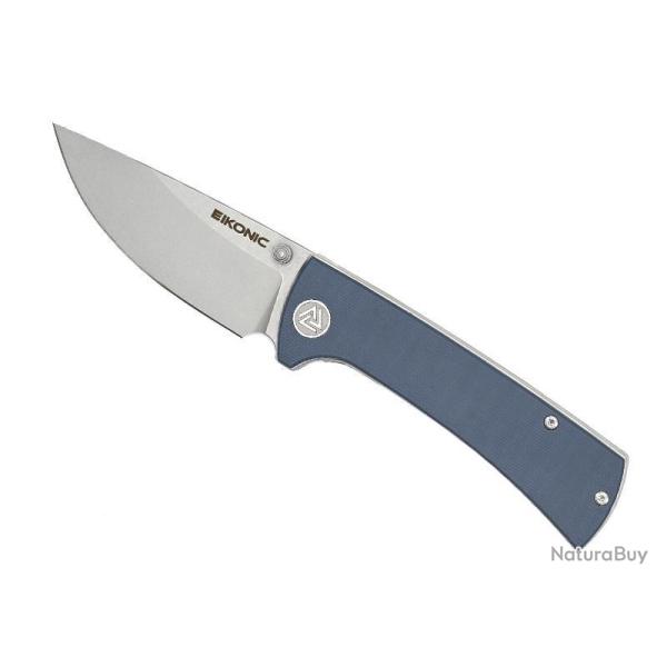 COUTEAU EIKONIC RCK9 G10 BLEU STONEWASHED