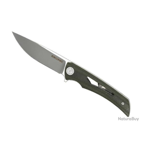 COUTEAU EIKONIC APERTURE MICARTA VERT