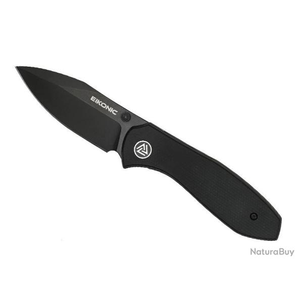 COUTEAU EIKONIC KASADOR MICARTA NOIR PVD