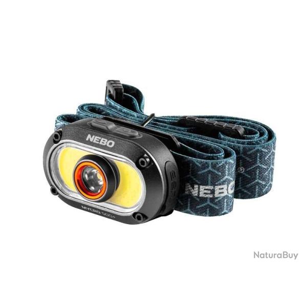 LAMPE FRONTALE NEBO MYCRO 500+