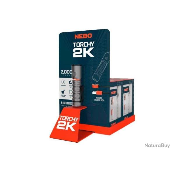 PRESENTOIR DE COMPTOIR NEBO (VIDE) TORCHY 2K
