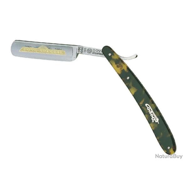 RASOIR DOVO 5/8 FACON ECAILLE LAME CARBONE