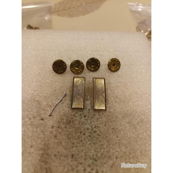 Lot de Grades officier arm�e us SECOND LIEUTENANT ORIGINAL 3