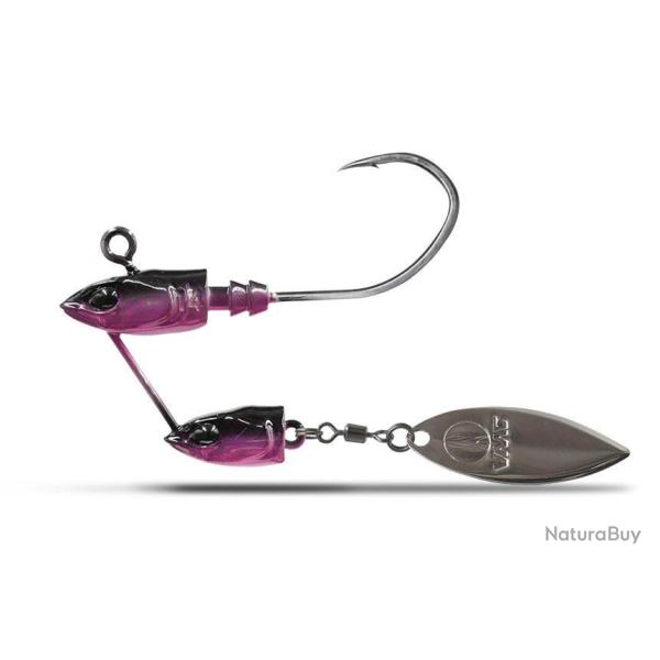 T�te Plomb�e VMC 7156 Twin Jig Pink Lady 7g 1/0 par 2 Pink Lady