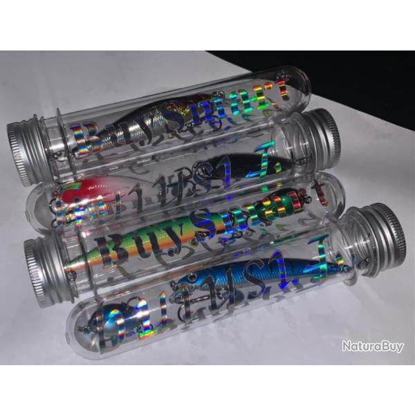 Leurre de p�che myst�re x2 avec tube de rangement