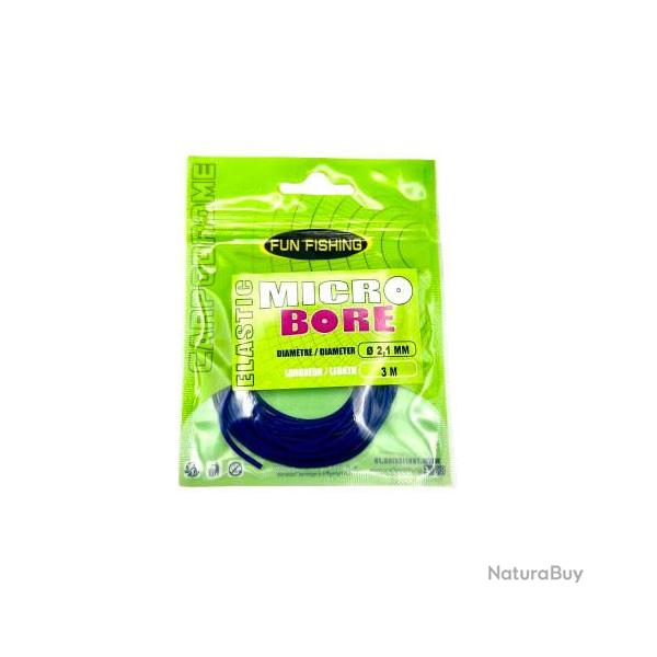 Micro Bore Pro Elastic - 2,1Mm - Bleu - 3M Fun Fishing