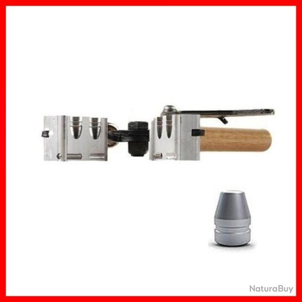 LEE PRECISION - MOULE A BALLE TRONCONIQUE DOUBLE CAVITE - 401-175-TC - 90256