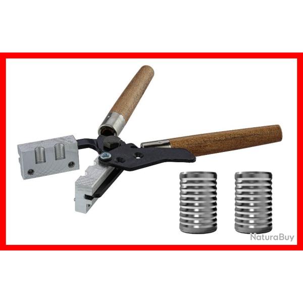 LEE PRECISION - MOULE A BALLE WAD CUTTER A DEUX CAVITES TL358-148WC - 90279