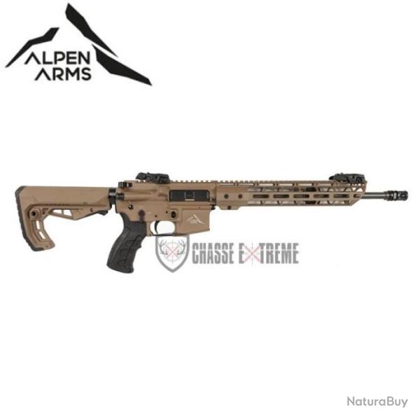 Carabine ALPEN STG15CP 16.75" Cal 223 Rem FDE