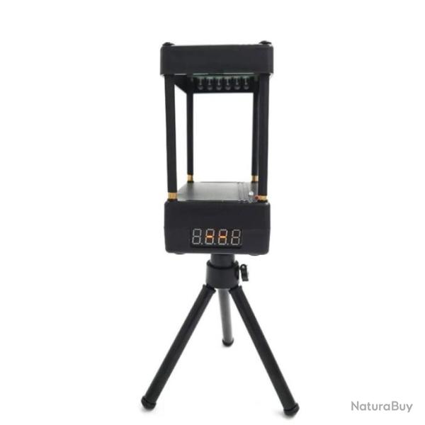 Chronographe Balistique Haute Précision – Mesure Vitesse 1-999 M/s, énergie 1-800 J, Poids 0,1-10 G – Stockage 40 Groupes – Pour Airsoft, Flèche, Tir