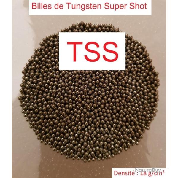 TSS en #5 / 1000gr / Diam�tre 3mm / Billes de Tungsten Super Shot / Haute densit� : 18 g/cm3