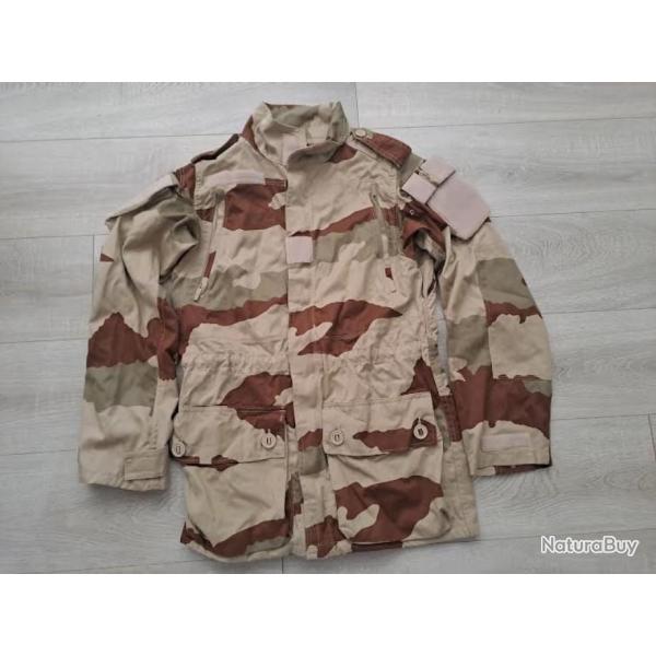 NEUVE ! veste combat arm�e Fran�aise T4 S2 FELIN camouflage sable d�sert 3 couleurs RIP STOP 81/88M