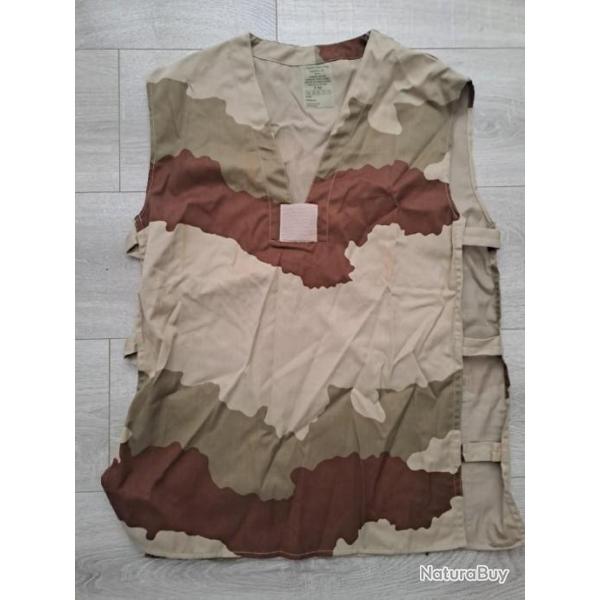 NEUVE Chemise combat arm�e Fran�aise GAO FELIN camouflage sable d�sert 3 couleurs RIP STOP T96