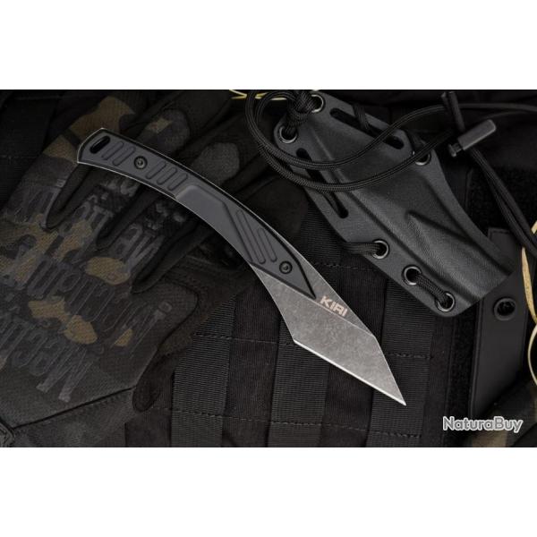 0187BLKSW - Couteau EXTREMA RATIO Kiri Dark Stone