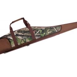 Fourreau &agrave; carabine Januel marron et feuillage