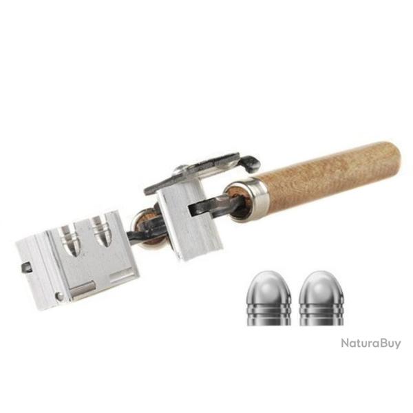 Moule � Balle LEE Precision � T�te Ronde - Double Cavit� - 452-255-RF