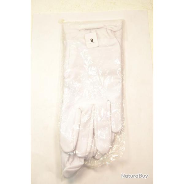 Paire de gants taille 8 blanc , Parade , arm�e Fran�aise , L�gion