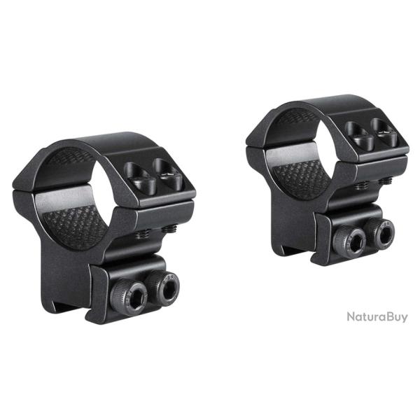 Colliers HAWKE Rail:11 mm Diam�tre:25.4 mm Hauteur:M�dium