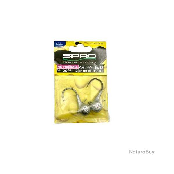 Hd Fireball Jighead 20G 6/0 Spro