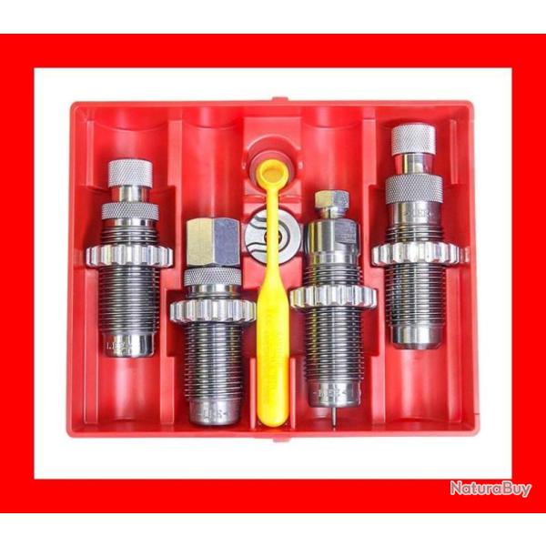 JEUX DE 4 OUTILS CARBURE RECHARGEMENT ARMES DE POING - LEE PRECISION - 38SP-357 MAG - 90964