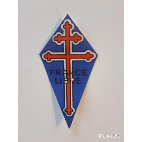 AUTO-COLLANT DES FNFL "FRANCE LIBRE"