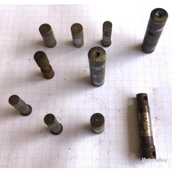lot de 10 divers goupilles (pleines)