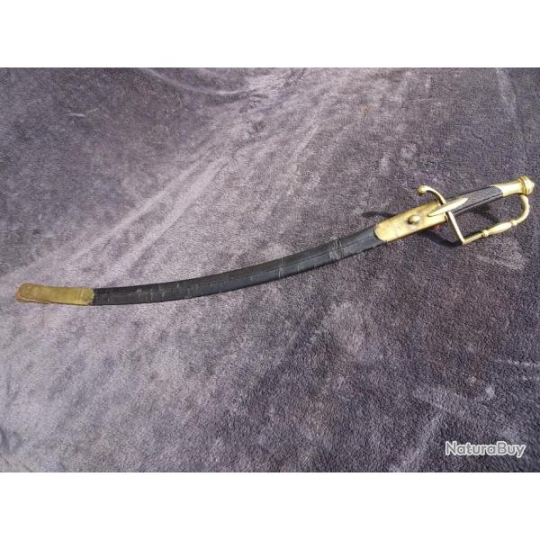 Sabre d'officier d'infanterie vers 1800