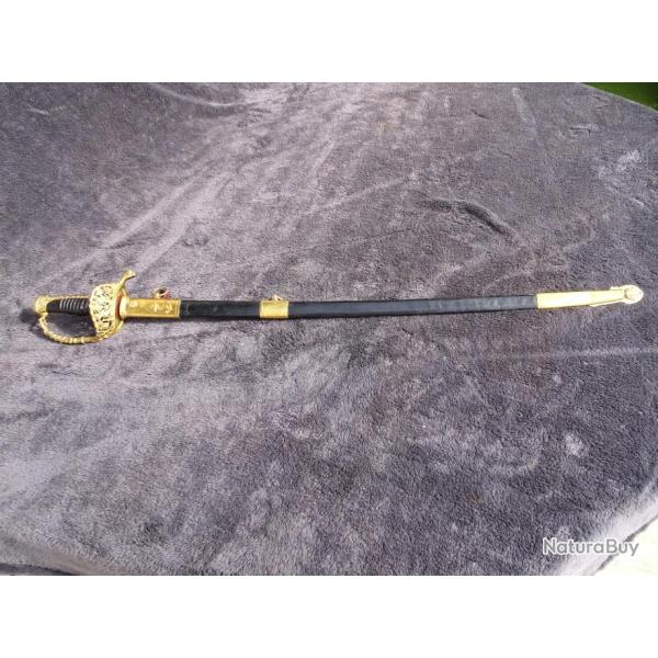 Sabre d'officier de marine  �poque 1853.