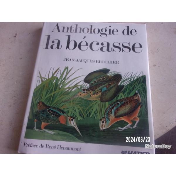ANTHOLOGIE DE LA BECASSE PAR J.J BROCHIER