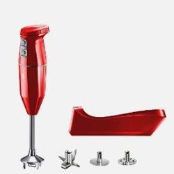 MIXEUR BAMIX CORDLESS PLUS ROUGE 3 EMBOUTS