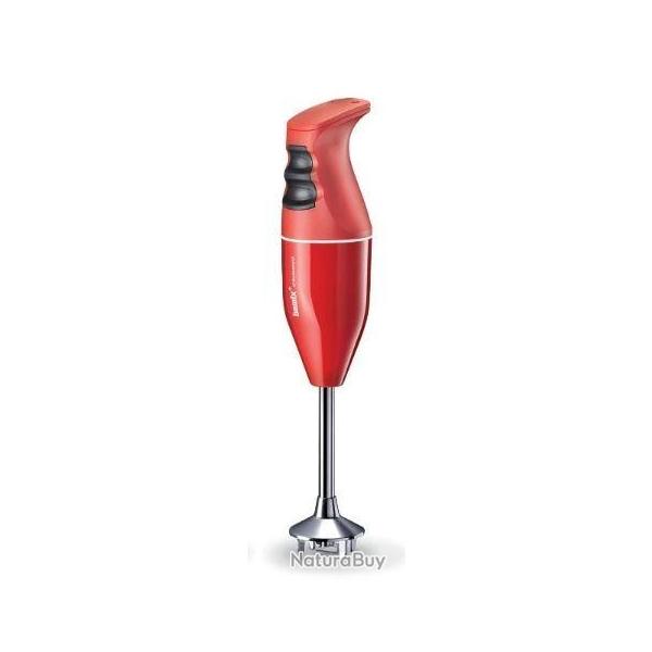 MIXEUR BAMIX M120 POP CLASSIC + 1 EMBOUT Rouge