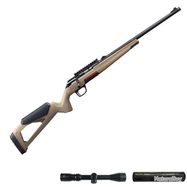 Carabine Winchester Xpert Filet� FDE - 22 LR / 46 cm / Pack First