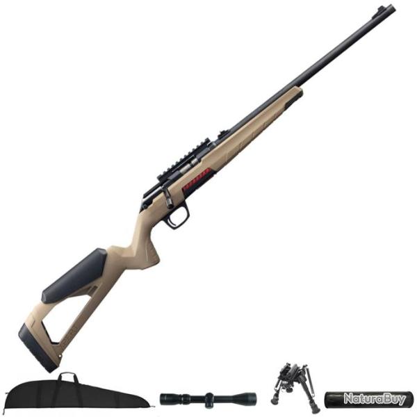 Carabine Winchester Xpert Filet FDE - 22 LR / 46 cm / Pack Tir