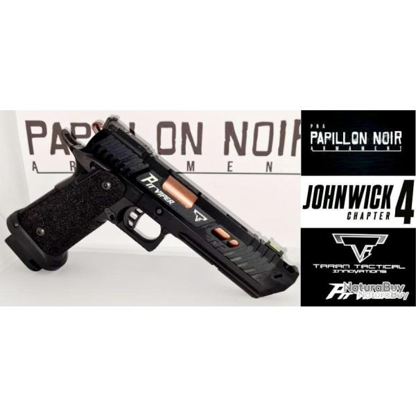 NOUVELLE VERSION PIT VIPER CNC ALUMINIUM 7075 / PAPiLL0N N0iR Armament culasse ,SIGHT PHOSPHO  PNA!