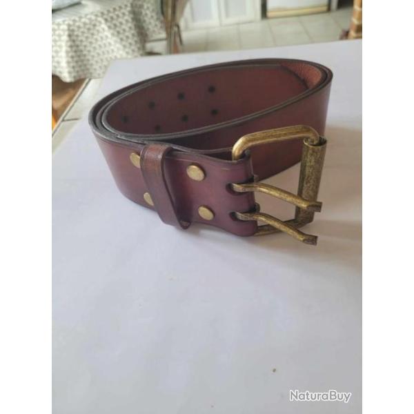 CEINTURON EN CUIR DE VACHE