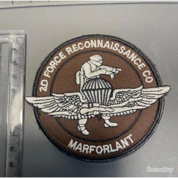 Patch tissu devises militaire n3