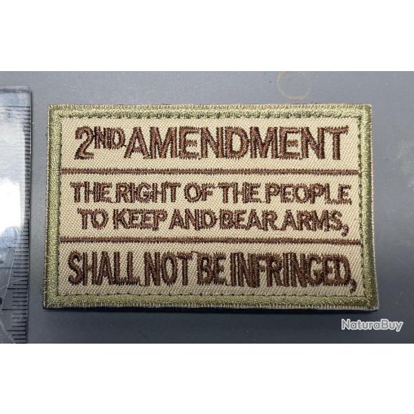 Patch tissu devises militaire n4