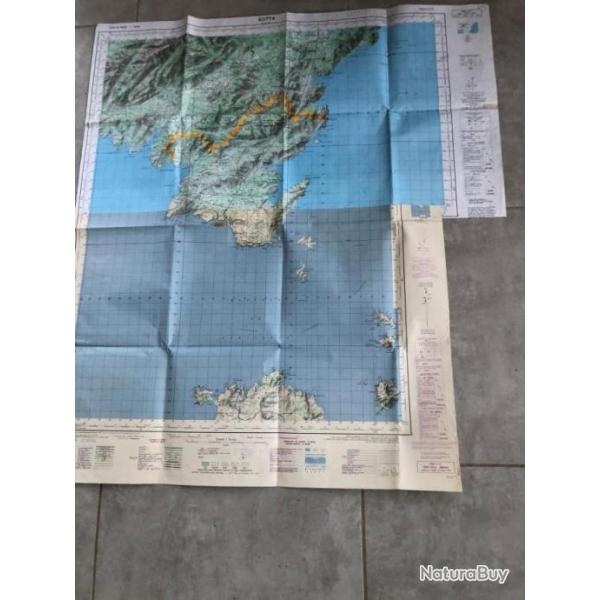 CARTE ETAT MAJOR BONIFACIO 1957