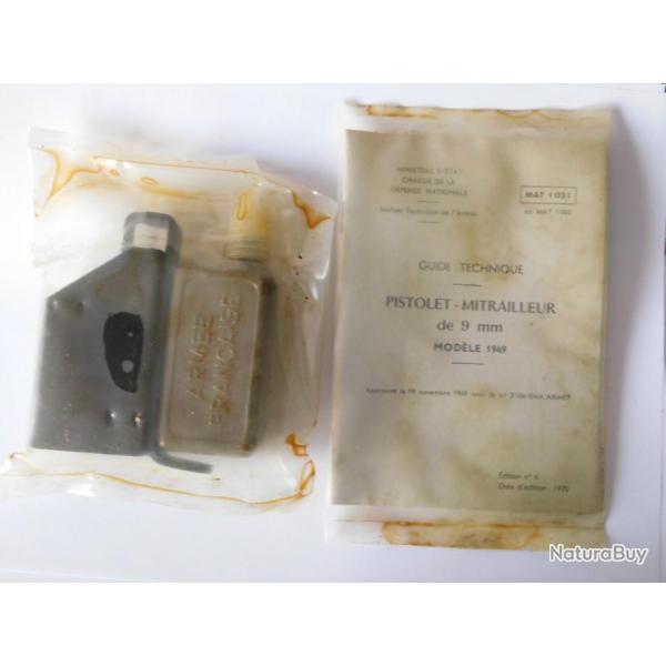 PM MAT 49 : NOTICE DATEE 1970 + HUILIER SOUS BLISTER