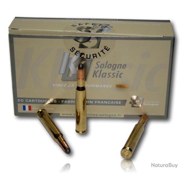 MUNITION SOLOGNAC SUBSONIQUE 139 GRAINS CAL 7X64