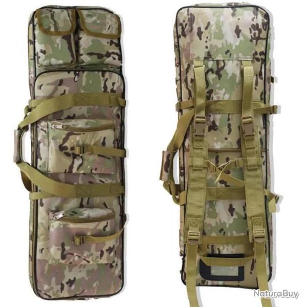 �TUI POUR ARMES DE POING ET FUSIL TACTIQUE - CAMO - 95CM - LIVRAISON GRATUITE