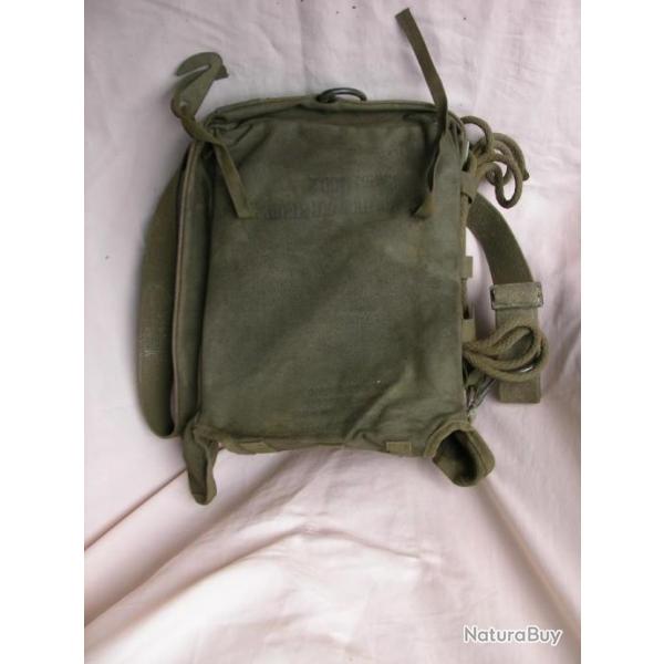 WW2 US SAC DE DEMOLITION MILITAIRE AMRICAIN " DEMOLITION OUTFLIT MK 133 MOD2 "  PARA DDAY RARE