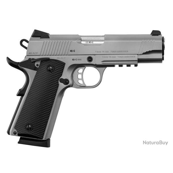 Pistolet TISAS ZIG PCS 1911 Inox Cal.45ACP