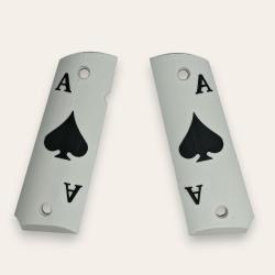 Paire de plaquettes 1911 As de pique