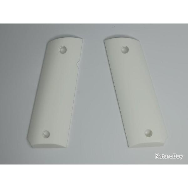 Paire de plaquettes 1911 Blanc