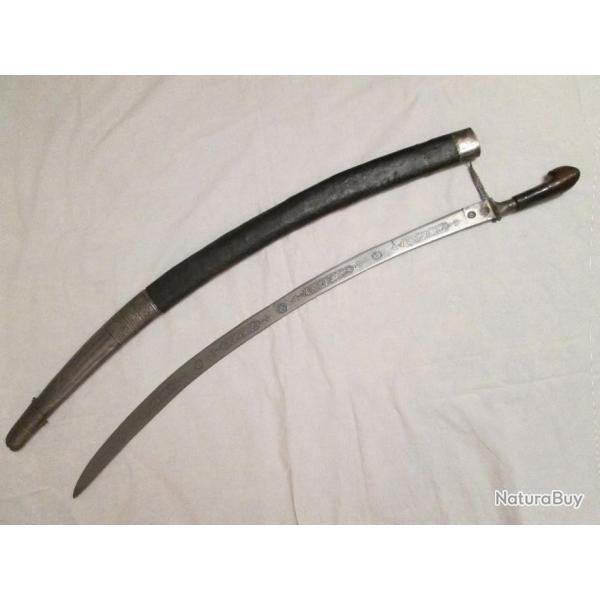 RARE CHACHKA MILITAIRE AFGHANE FIN XIXe-DEBUT XXe COMPLETE